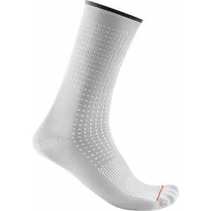 Castelli Premio 18 Sock White L/XL Kerékpáros zoknik kép