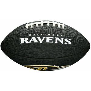 Wilson NFL Soft Touch Mini Football Baltimore Ravens Black Amerikai foci kép