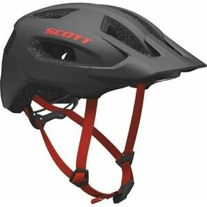 Scott Supra (CE) Helmet Dark Grey/Red UNI (54-61 cm) Kerékpár sisak kép
