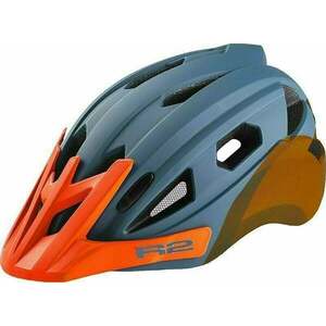 R2 Wheelie Helmet Petrol Blue/Neon Orange S Gyerek kerékpáros sisak kép