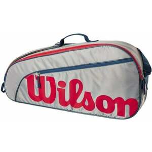 Wilson Junior 3 Pack 3 Grey Eqt/Red Tenisz táska kép