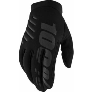 100% Brisker Gloves Black 2XL Kesztyű kerékpározáshoz kép