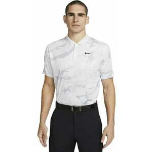 Nike Dri-Fit Victory+ Mens Camo Golf Polo Photon Dust/Summit White/Black L kép