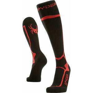 Spyder Mens Pro Liner Ski Socks Black L Sízokni kép