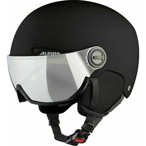 Alpina Arber Visor Q-Lite Ski Helmet Black Matt M Sísisak kép