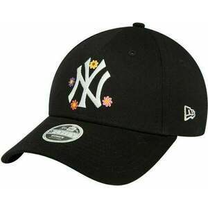 New York Yankees 9Forty W MLB Flower Black/White UNI Baseball sapka kép