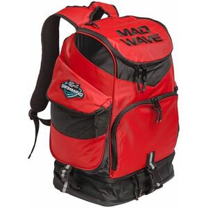 Hátizsák úszóknak mad wave mad team backpack piros kép