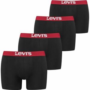 Levi's® SOLID BASIC BRIEF 4P Férfi boxeralsó, fekete, méret kép