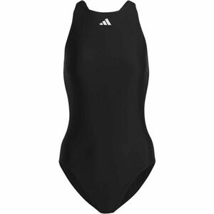 adidas SOLID TAPE SUIT Női fürdőruha, fekete, méret kép