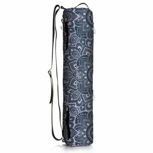 Jógaszőnyeg táska - Mandala charcoal - YogaDesignLab kép