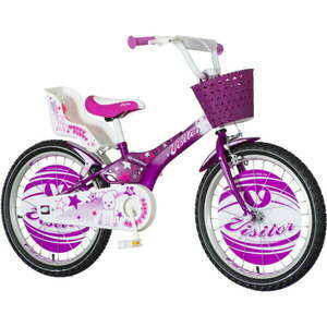 Gyerek kerékpár Venera HAPPY PUPPY 20" lila fehér (13704) 1203020 kép