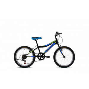 Adria Stinger 20" gyerek kerékpár Fekete-Kék kép