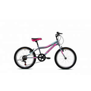 Adria Stinger 20" gyerek kerékpár Grafit-Rózsaszín kép