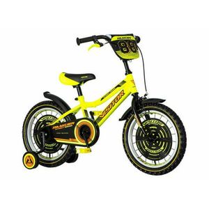 KPC Ranger 16 sárga-fekete gyerek kerékpár kép