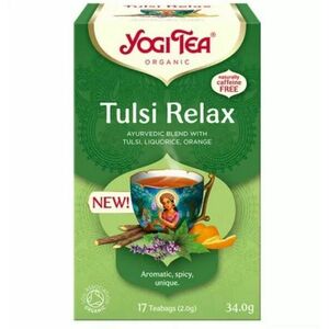 Pihentető Tulsi bio tea - Yogi Tea kép
