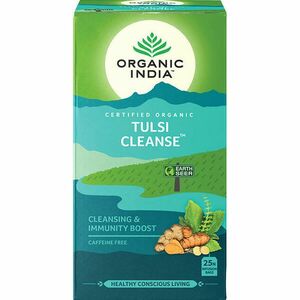Tulsi CLEANSE, filteres bio tea, 25 filter - Organic India kép
