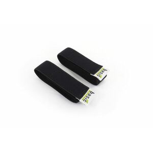 BasicNature STRAPits Rugalmas pántok a mindennapos megoldásokhoz fekete 30 cm 2 db kép