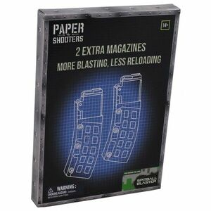 PAPER SHOOTERS Pótmagazinok a Paper Shooters zöld köpéshez, 2 db kép
