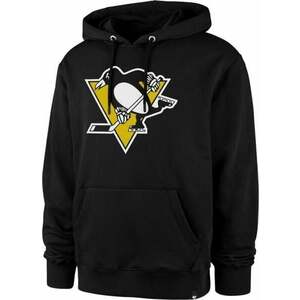 Pittsburgh Penguins NHL Imprint Burnside Pullover Hoodie Jet Black S Hoki pulóver kép