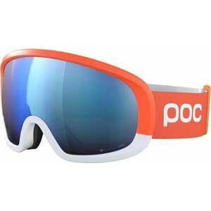 POC Fovea Race Zink Orange/Hydrogen White/Partly Sunny Blue Síszemüvegek kép