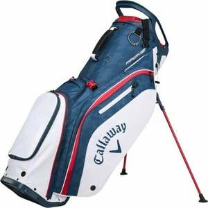 Callaway Fairway 14 Navy Houndstooth/White/Red Stand Bag kép