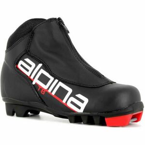 Alpina T8 JR Junior sífutó cipő klasszikus stílushoz, fekete, méret kép