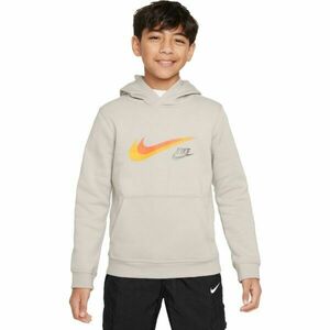 Nike SPORTSWEAR Fiú pulóver, szürke, méret kép