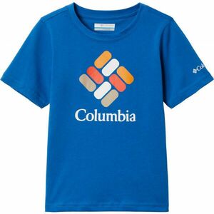 Columbia VALLEY CREED SHORT SLEEVE GRAPHIC SHIRT Gyerek póló, kék, méret kép