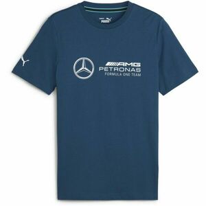 Puma MERCEDES-AMG PETRONAS F1 ESSENTIALS LOGO TEE Férfi póló, kék, méret kép