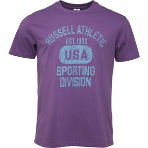 Russell Athletic USA M Férfi póló, lila, méret kép