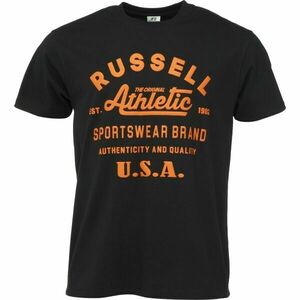 Russell Athletic T-SHIRT M Férfi póló, fekete, méret kép