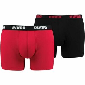 Puma BASIC BOXER 2P Férfi boxeralsó, piros, méret kép
