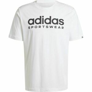 adidas SPORTSWEAR GRAPHIC TEE Férfi póló, fehér, méret kép