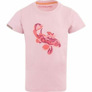 ALPINE PRO OKEGO Lány póló, rózsaszín, méret kép