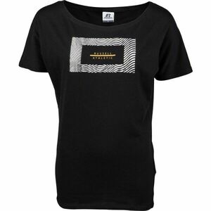 Russell Athletic KIMONO TOP Női póló, fekete, méret kép