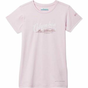 Columbia MISSION PEAK™ SHORT SLEEVE GRAPHIC SHIRT Lány póló, rózsaszín, méret kép