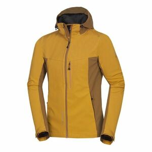Northfinder BRENSSON Férfi softshell kabát, sárga, méret kép