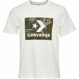 Converse STAR CHEVRON TEE Férfi póló, fehér, méret kép
