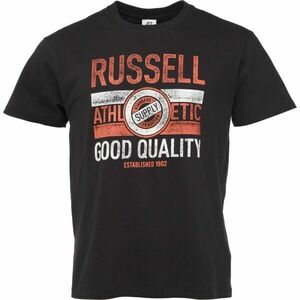 Russell Athletic GOOT Férfi póló, fekete, méret kép