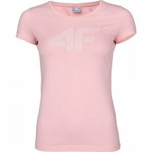 4F WOMEN´S T-SHIRT Női póló, rózsaszín, méret kép