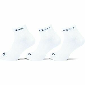 O'Neill QUARTER ONEILL 3P Uniszex zokni, fehér, méret kép