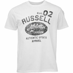 Russell Athletic T-SHIRT M Férfi póló, fehér, méret kép