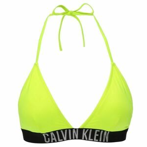 Calvin Klein STRING SIDE TIE Női bikini felső, fényvisszaverő neon, méret kép