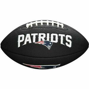 Wilson MINI NFL TEAM SOFT TOUCH FB BL NE Mini labda amerikai futballhoz, fekete, méret kép
