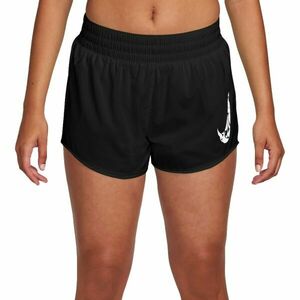 Nike ONE SWOOSH Női rövidnadrág futáshoz, fekete, méret kép