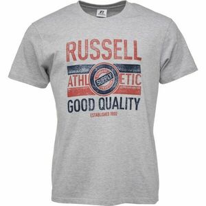 Russell Athletic GOOT Férfi póló, szürke, méret kép
