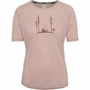 KARI TRAA Női funkcionális póló Női funkcionális póló, rózsaszín kép