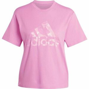 adidas W AOP TEE Női póló, rózsaszín, méret kép