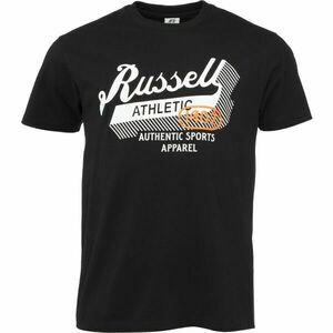 Russell Athletic T-SHIRT M Férfi póló, fekete, méret kép