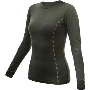 Sensor MERINO AIR Női póló, sötétzöld, méret kép